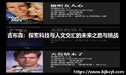吉布森：探索科技与人文交汇的未来之路与挑战